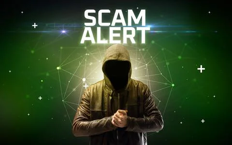 Mysterious hacker, online attack concept 写真素材