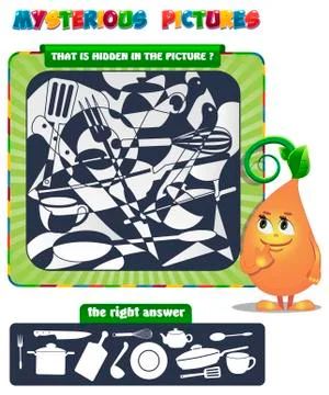 Mysterious image Stock Illustration