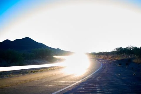 Mysterious  Light Source Stock Photos