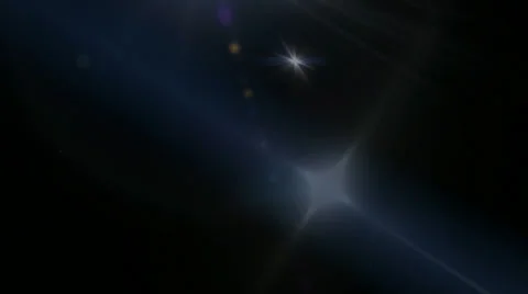 Mysterious lights in the night sky Stock Footage 33479079