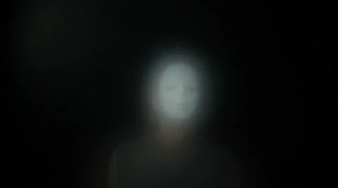 Mysterious man 库存影片 23841399