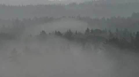 The mysterious mist Stock Footage 60664865