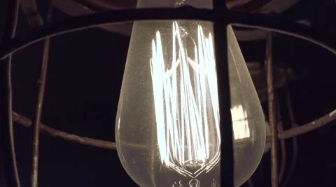 Mysterious Old Light Bulb Video stock 63317445