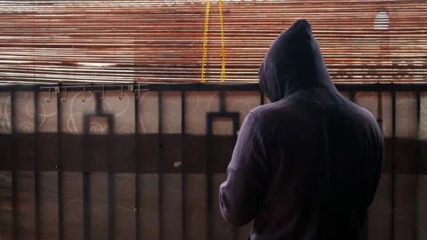 Mysterious person Stock-Footage 333822335
