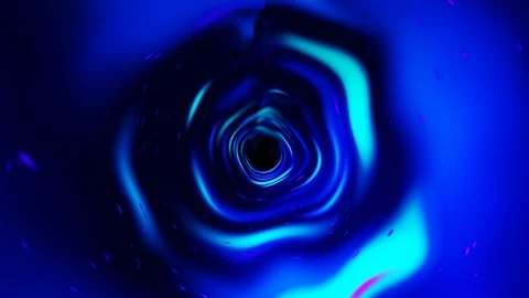 Mysterious psychedelic tunnel 動画素材 108439292