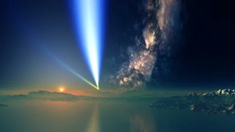 Mysterious Rays on an Alien Planet Видео 131896539