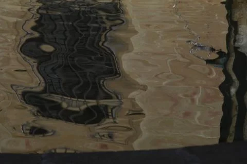 Mysterious reflection of a window Stock Photos