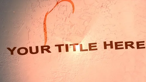 Mysterious Seal Title Sequence Stock After Effects