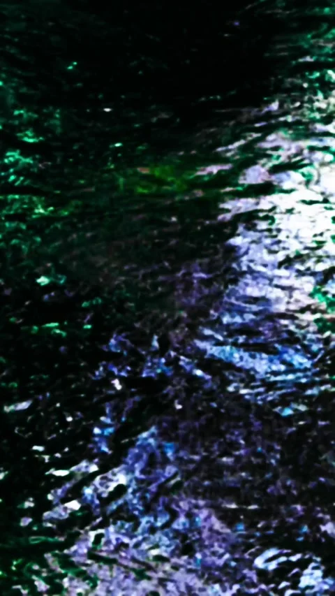 Mysterious shiny stream, dynamic vertical background. Stock Footage 280071933