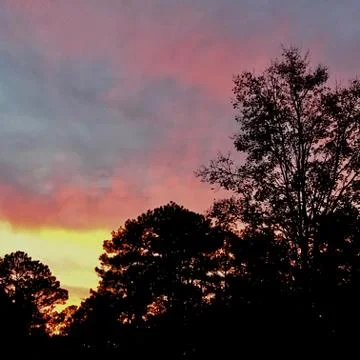 Mysterious sky Stock Photos
