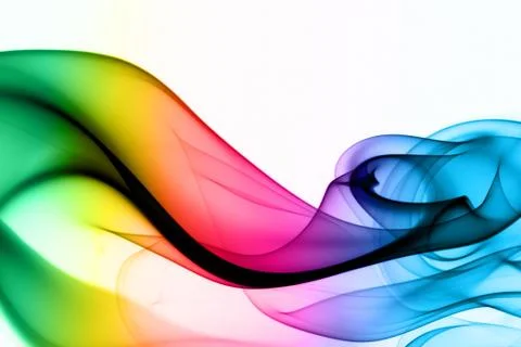 Mysterious smoke Stock Illustration
