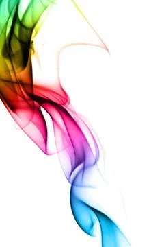 Mysterious smoke Stock Illustration