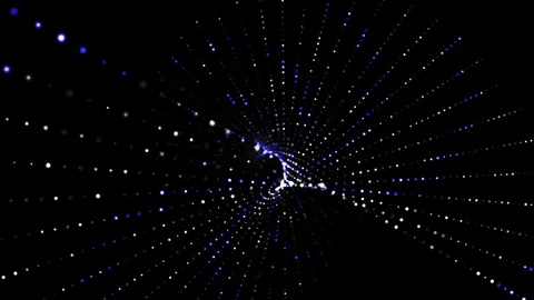 Mysterious space, an abstract 3D background Stock-Footage 77041876