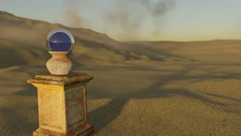 Mysterious Spinning Ball-Looping Stock Footage 249219175
