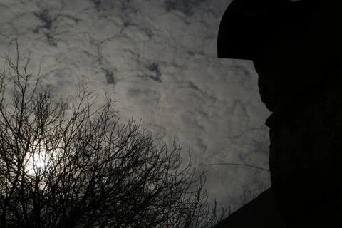 MYSTERIOUS SUNSET Stock Photos