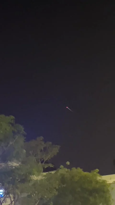 A Mysterious UFO Video stock 246717127