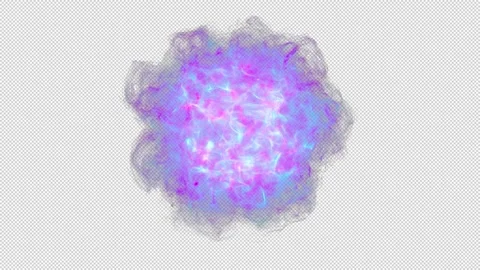 Mystery Energy, Seamless Loop with Alpha Channel. Stock Footage 250011473