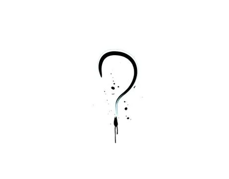 Mystery Icon on white background in vector illustration Stock Illustration