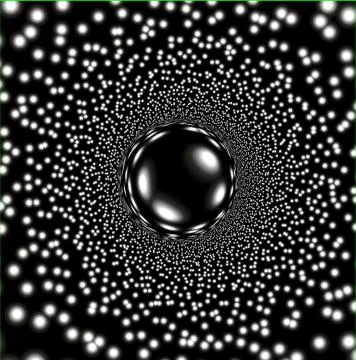 Mystery sphere Stockillustratie