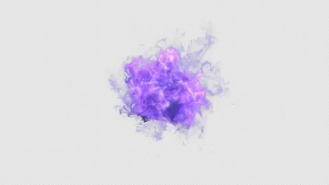 Mystery Substance, Seamless Loop with Alpha Channel. Stock Footage 305475547