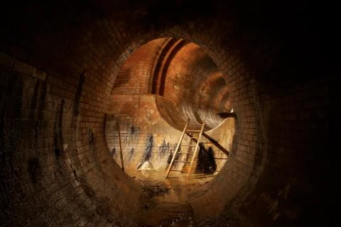 Mystery underground Stock Photos