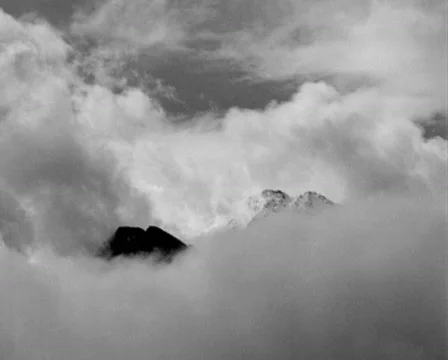 Mystic clouds in the alps Stock Footage 106851