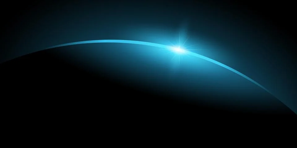 Mystic Eclipse Celestial Background Vector Artistic eclipse background insp.. Stockillustratie