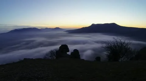 Mystic evening Stock Footage 22416443
