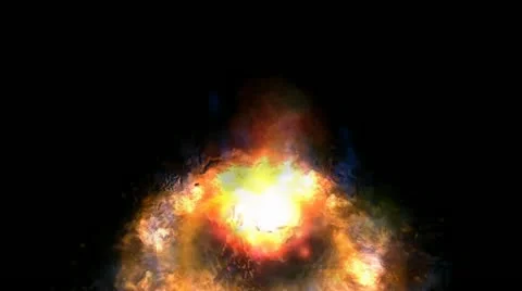 Mystic fire animation Stock Footage 22386406