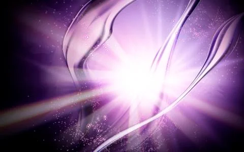 Mystic flow effect Illustrazione stock