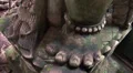 Mystic Ganesha sculpture in tropic jungle HD Footage