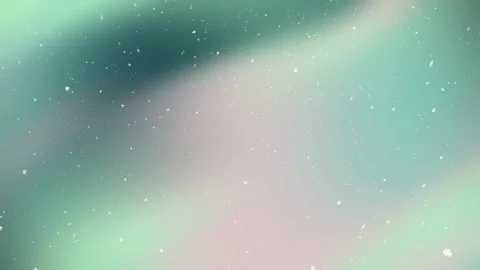 Mystic Green Sky – Soft Gradient with Floating Particles Stock Footage 310641849
