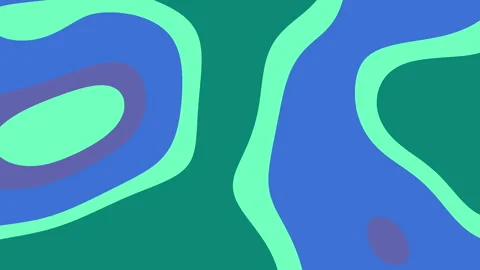 Mystic Grid – Symmetrical Pattern with Soft Light Effects Stock Footage 310642487