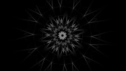 Mystic mandala background - seamless looping (FULL HD) Video stock 87745111