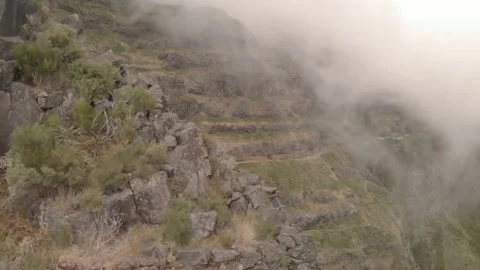 Mystic Mountain At Madeira Stock Footage 131751595