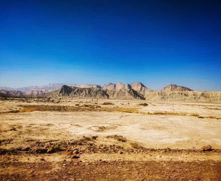 The mystic mountain ranges of Balochistan, Pakistan Stock Photos
