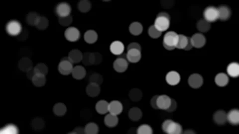 Mystic Night Lights background, Loopable. Dreamy Black 4K Bokeh Background. Video stock 315748486