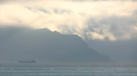 Mystic seascape Clouds Time Lapse Stock Footage 37263529