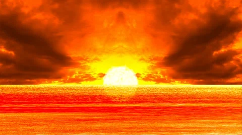 Mystic Sun Stock Footage 33887293