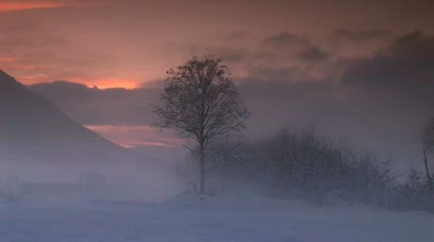 Mystic winter Stock Footage 106149