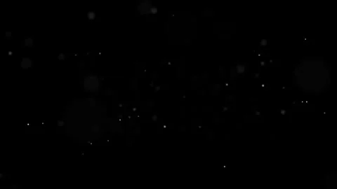 Mystical Black Background with Subtle White Particles Creating a Dreamy Neb.. Video stock 341926296