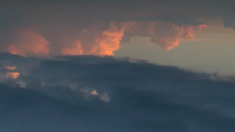 Mystical clouds Stock Photos