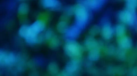 Mystical Depth Abstract Blurred Backdrop with Emerald and Sapphire Tones Stock Photos