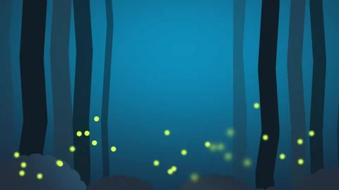 Mystical Fireflies Stock Footage 335624420