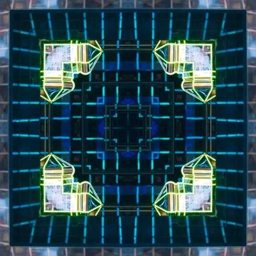 Mystical geometric pattern of, mandala, design detail, patchwork element. Sur Stock Photos