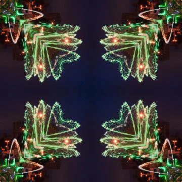 Mystical geometric pattern of, mandala, design detail, patchwork element. Sur Stock Photos