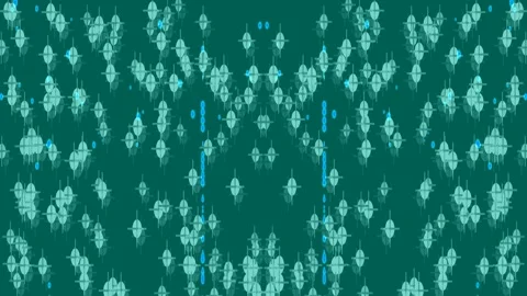 Mystical golden fractal light pattern background for spiritual meditation o.. Stock Footage 336532998