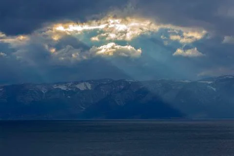 A mystical landscape. Stock Photos
