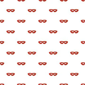Mystical mask pattern seamless vector 스톡 일러스트
