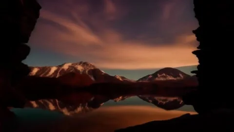 A Mystical Mountain Lake Vídeos de archivo 280807538